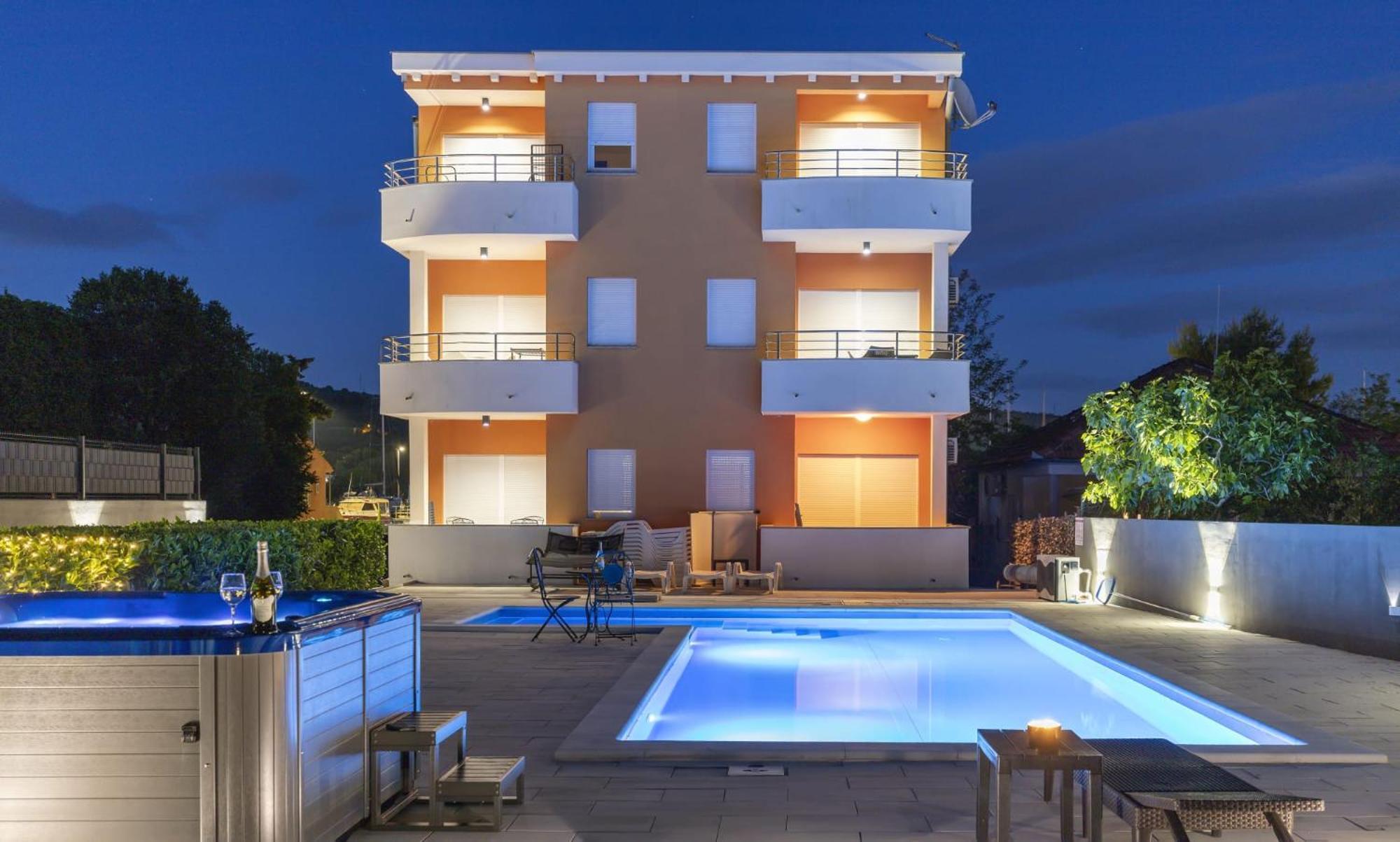 M & B Apartman Bibinje Kültér fotó